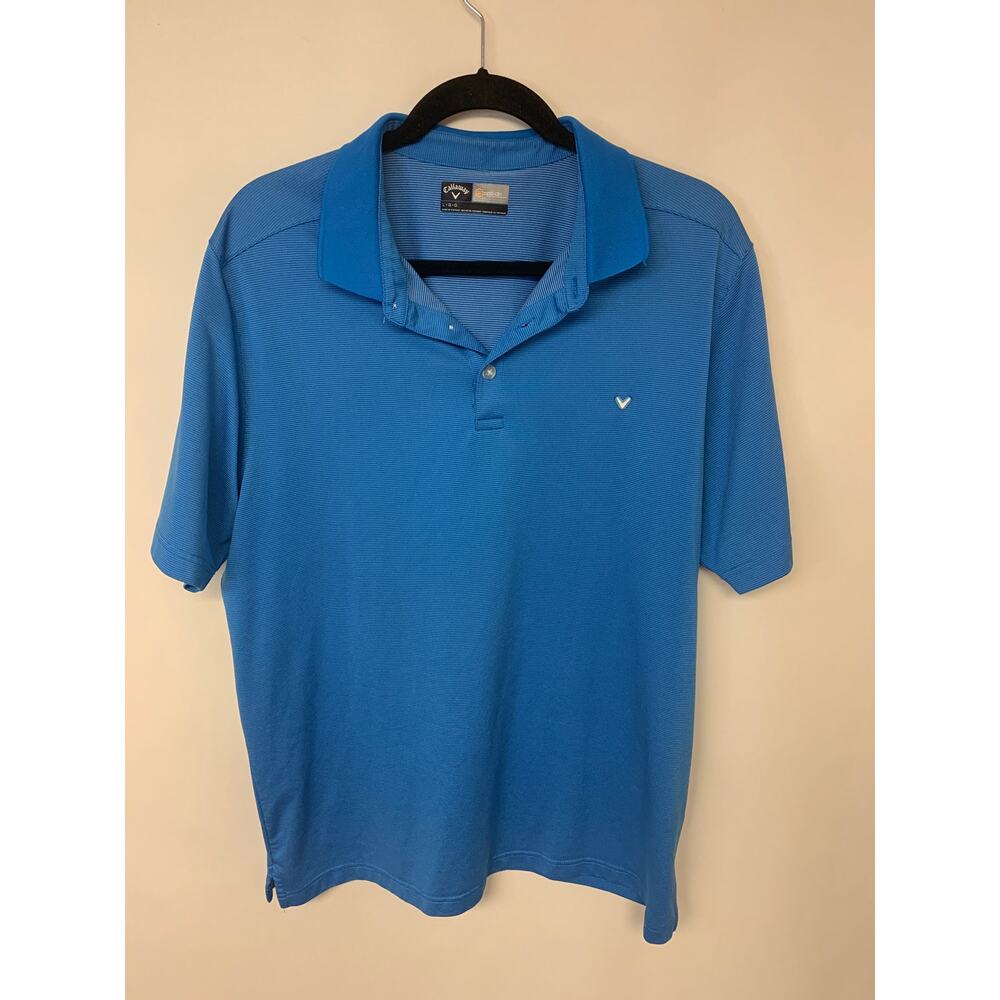 Calaway Polo Shirt Opti-dri Performance Golf Country Club Causal Preppy Mens L